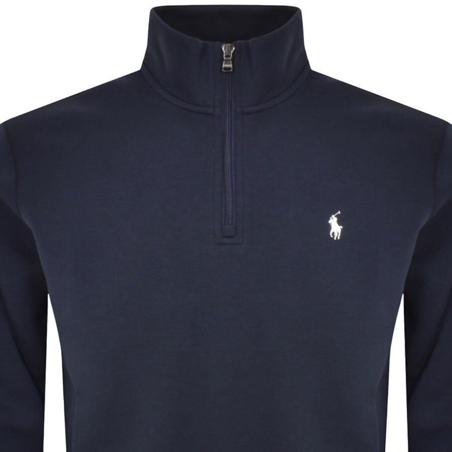 Ralph lauren half zip sweatshirt navy outlet